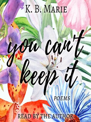cover image of You Can't Keep It